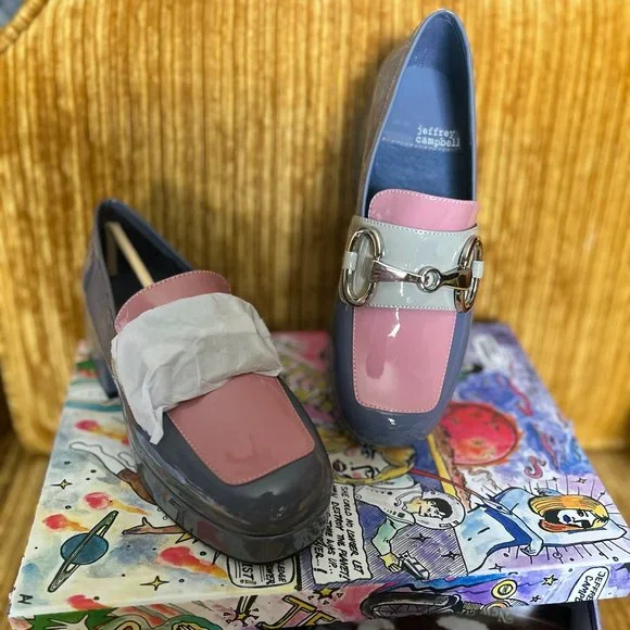Jeffrey Campbell Student Loafers, size